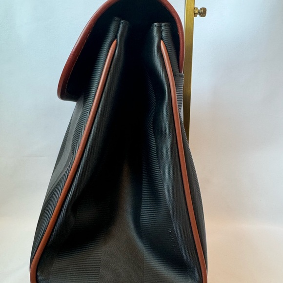 Fendi Convertible Pequin Top Handle/Sling Bag - Picture 9 of 16